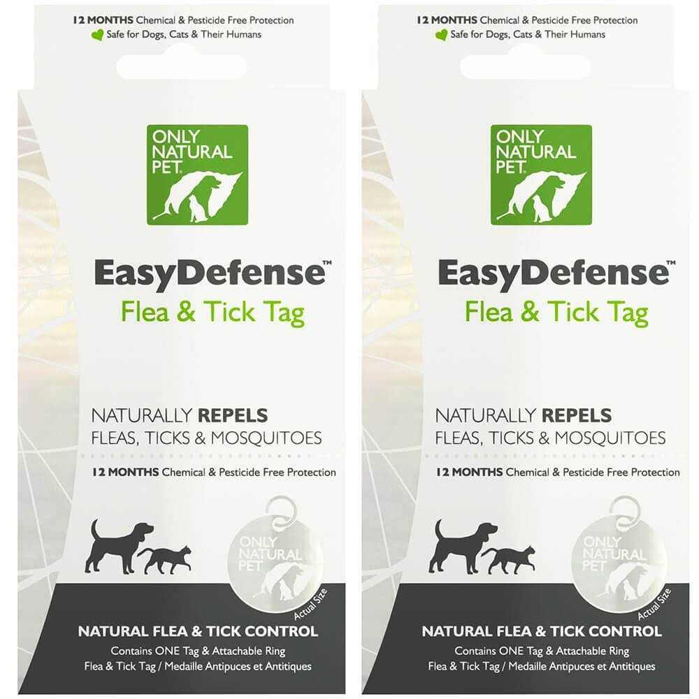 Only Natural Pet Easy Defense Flea &amp; Tick Tag for Dogs &amp; Cats - Pet Supplies online store