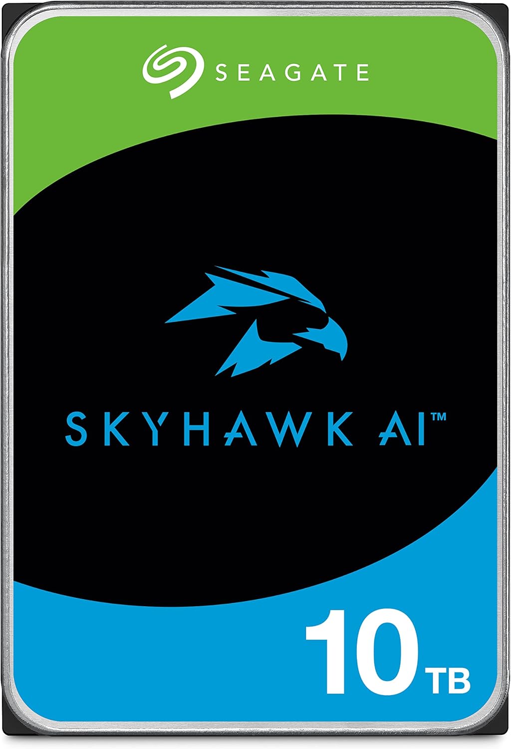 SEAGATE ST4000VX007 Skyhawk 4TB Surveillance Hard SATA 6Gb/s 64MB Cache 3.5-Inch Internal Drive-Frustration Free Packaging (ST4000VXZ07)