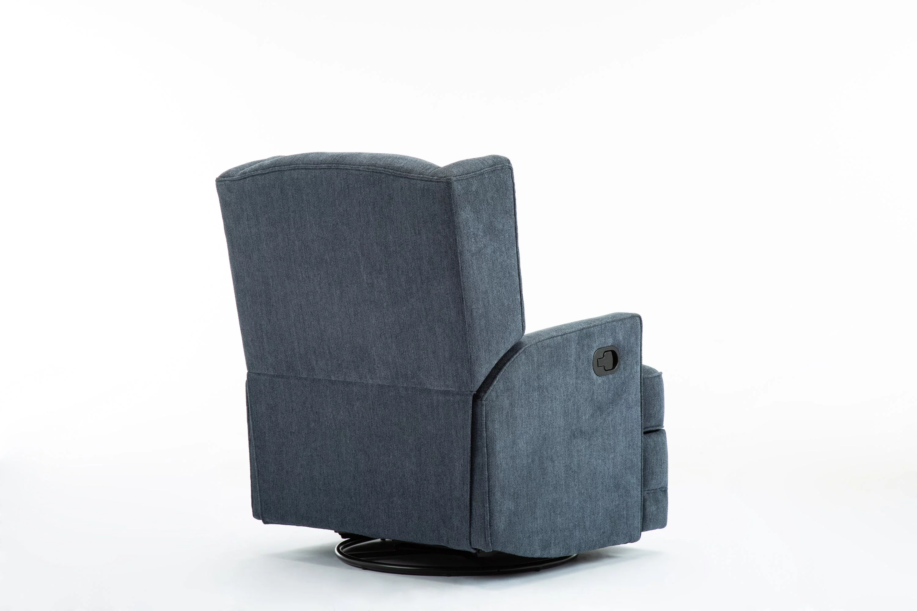 Smithfield Wingback Swivel Glider Recliner - Blue