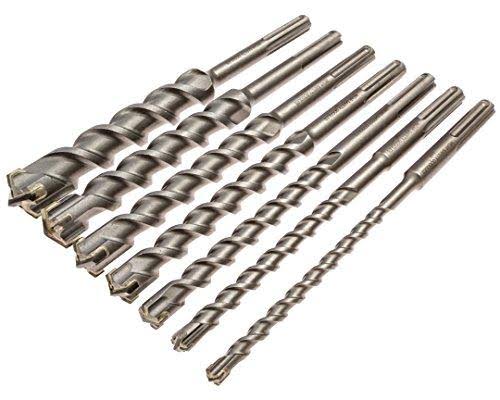 SDS Max 7-Piece Carbide Tipped Bit , Masonry Drill Bit Set