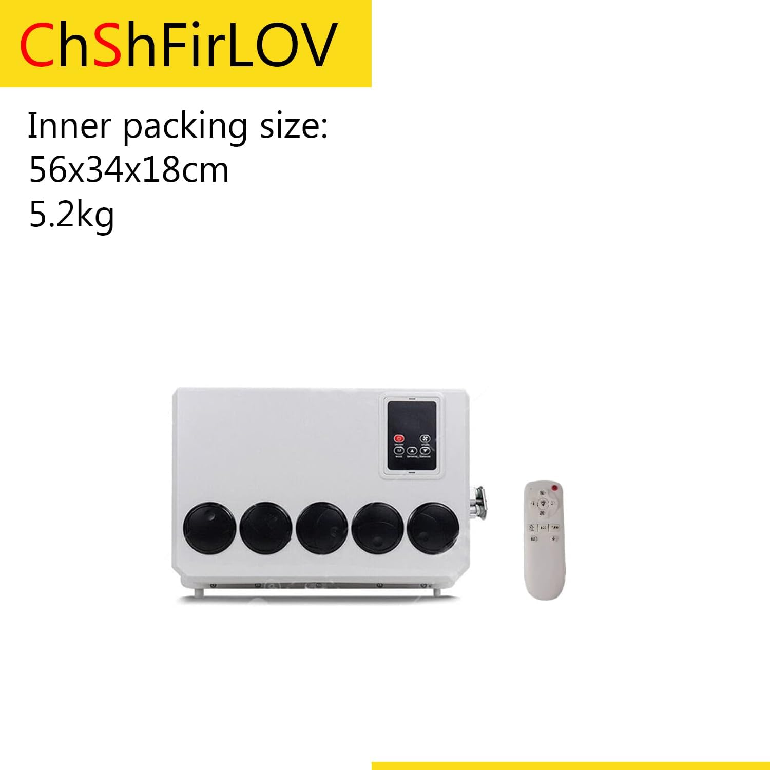 Low Noise Split 12V DC 800W Truck Parking Air Conditioner For Cab Truck Bus RV Caravan Semi-Truck Trailer Camper Pickup Motorhome Fast Cooling High Efficiency more energy-saving 10000 BTU