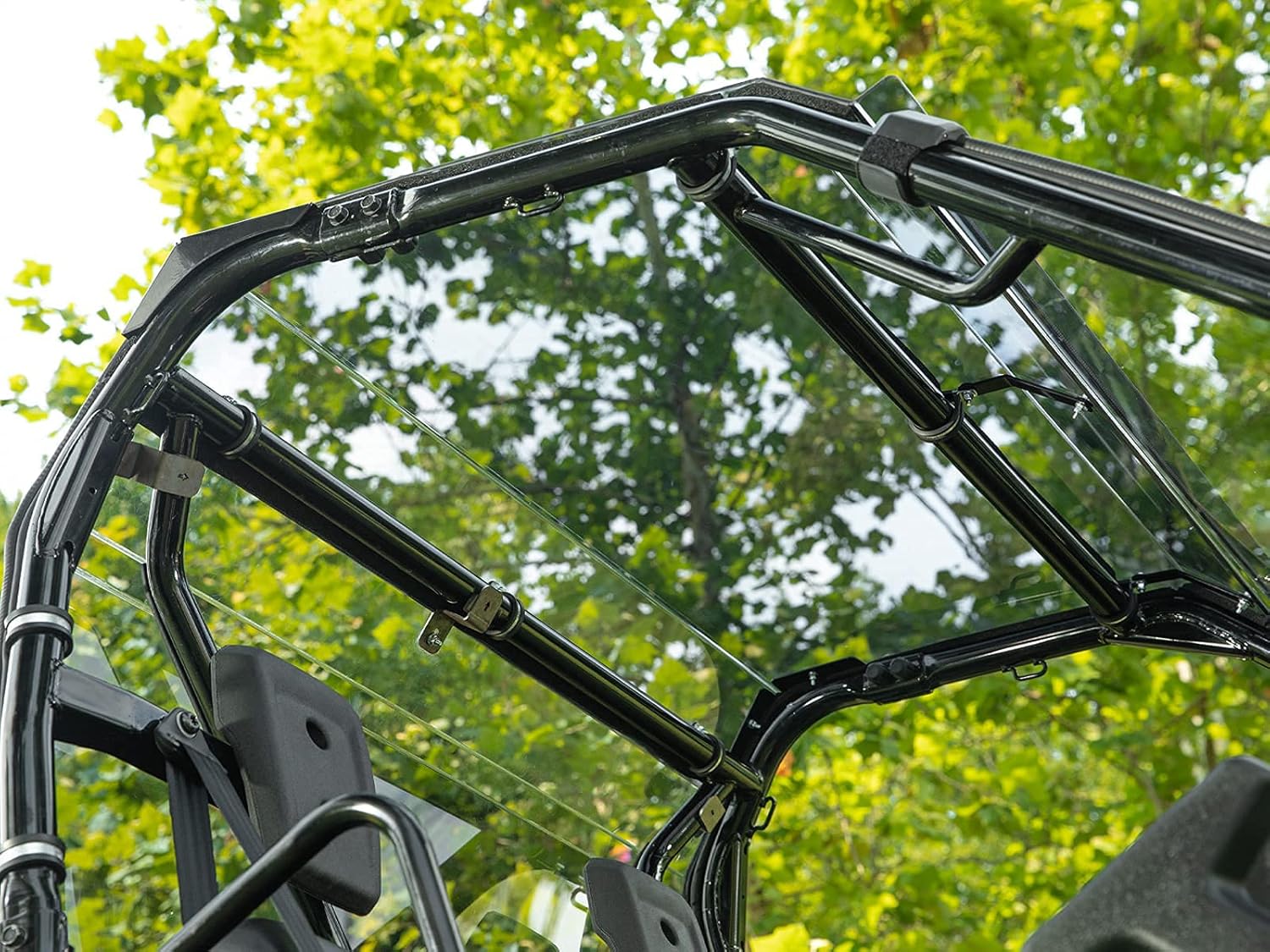 SuperATV Dark Tinted Roof for 2021+ Honda Pioneer 520 | 1/4 Polycarbonate Roof | Full Visibility and Awareness | Pioneer Roof Protects from Sun, Rain, and Debris! | Made in the USA!