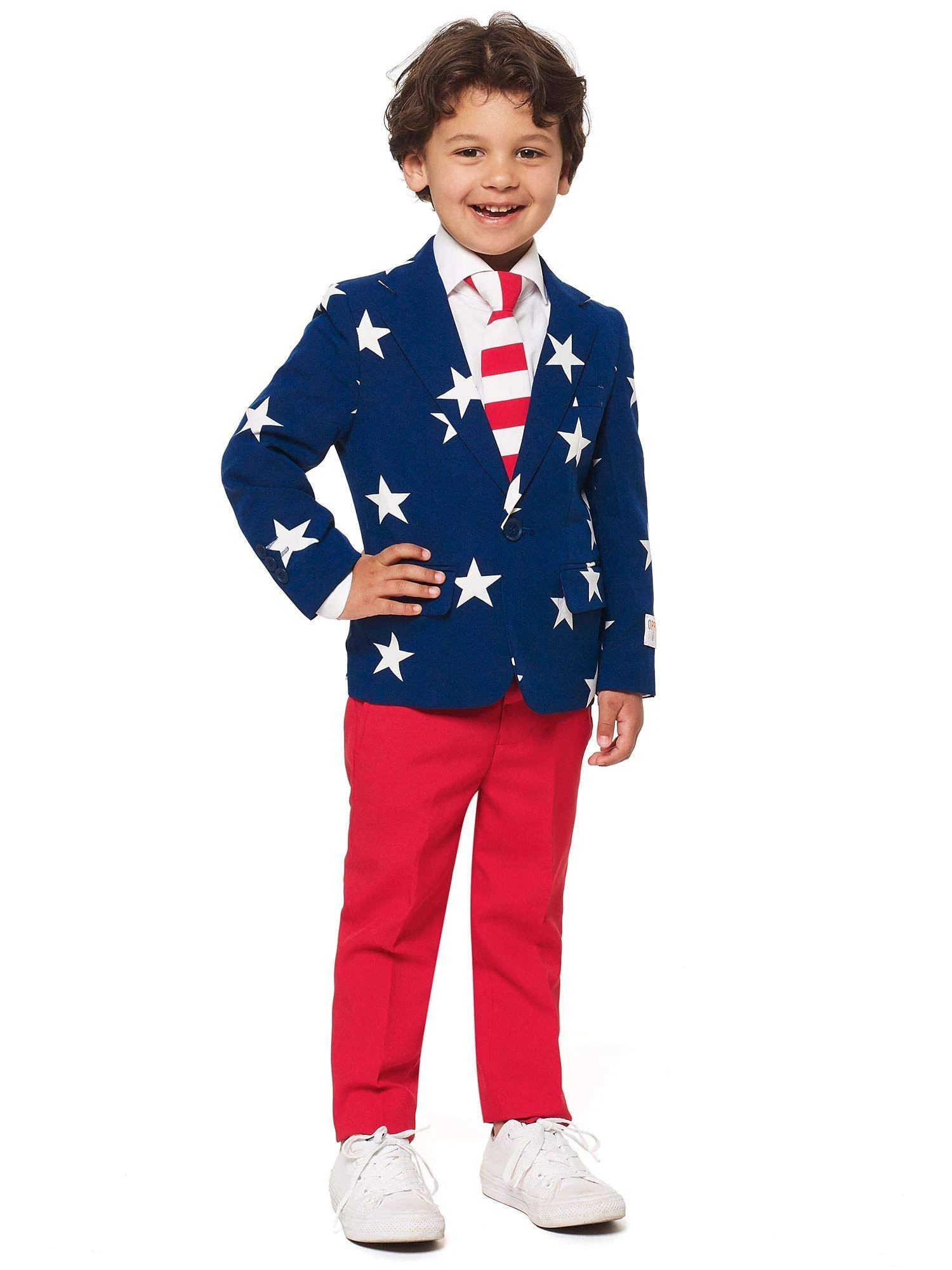 Opposuits Boys Stars u0026 Stripes Americana Suit, Boy&s, Size: 6