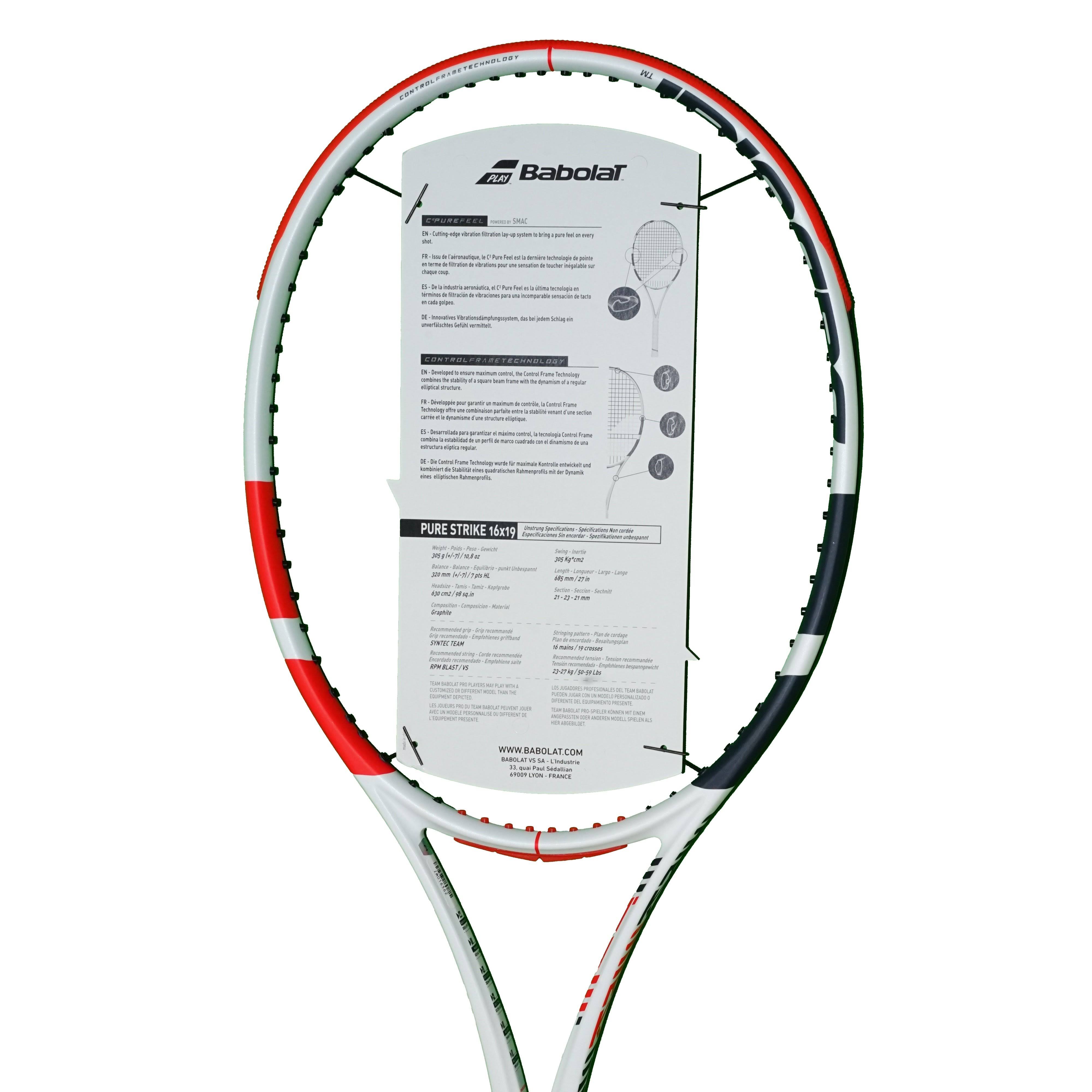 Babolat Pure Strike (16x19) Tennis Racquet