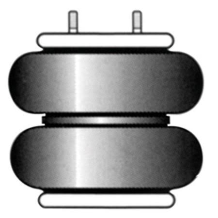 Firestone 6781 Ride-Rite Rear Air Helper SPRING, White