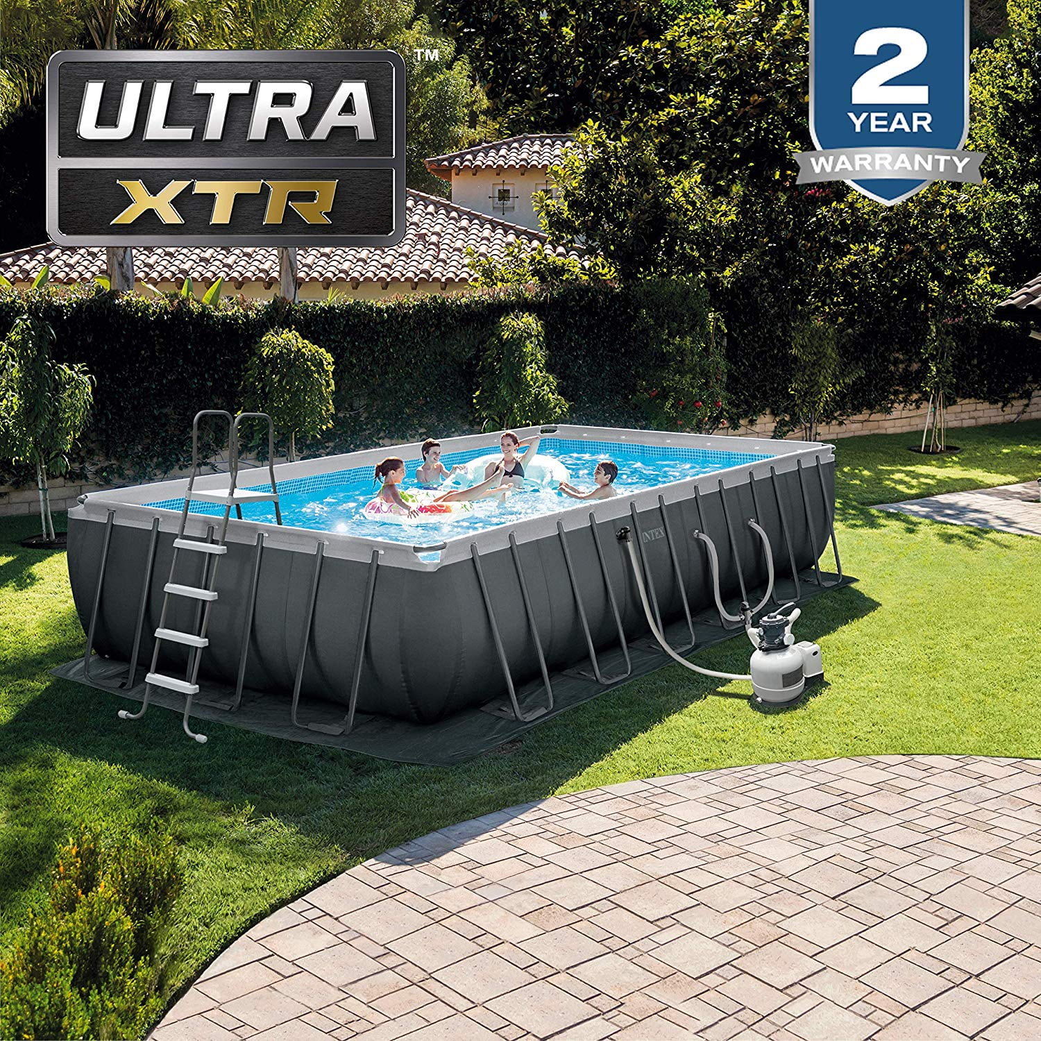 Intex 12 x 24 x 52" REC Ultra XTR Frame Pool Set