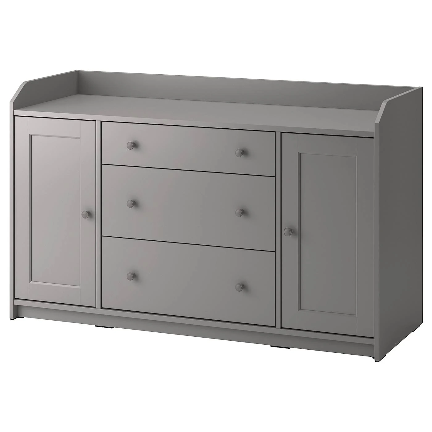 IKEA - HAUGA Sideboard, Gray, 55 1/8x33 1/8