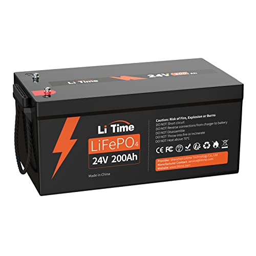 LiTime 12V 100Ah LiFePO4 Battery BCI Group 31 Lithium Battery Built-in 100A BMS, Up to 15000 Deep Cycles, Perfect for RV, Marine, Home Energy Storage