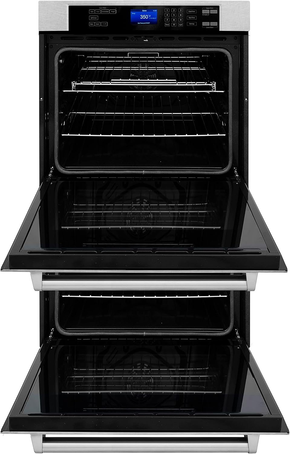 ZLINE 30" Professional Double Wall Oven with Self Clean and True Convection in Fingerprint Resistant Stainless Steel (AWDS-30)