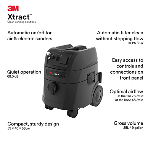 3M Xtract Electric Random Orbital Sander