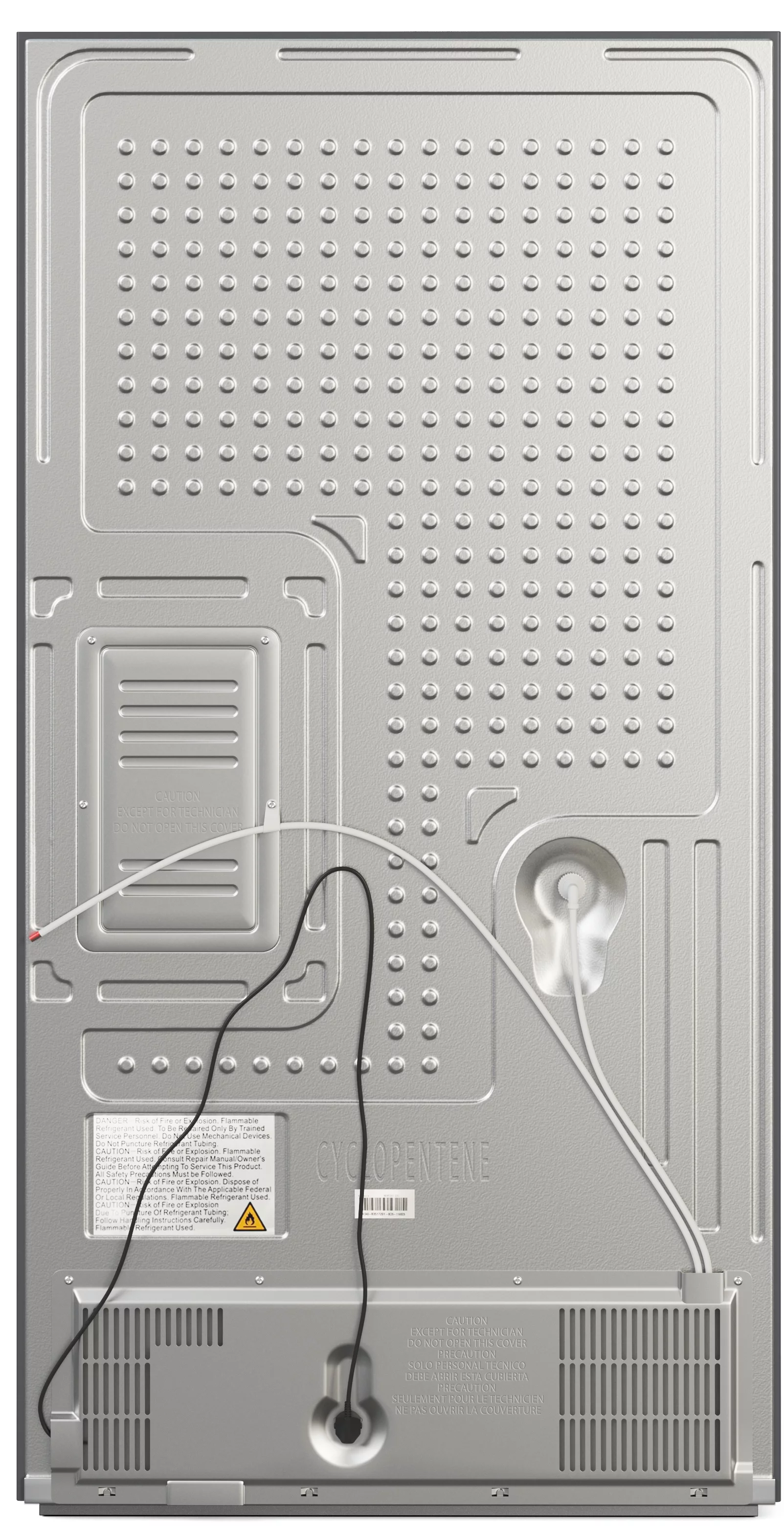 KoolMore 22 Cu. ft. French Door Refrigerator, Deep Freezer, 4 Door Stainless-Steel Fridge.