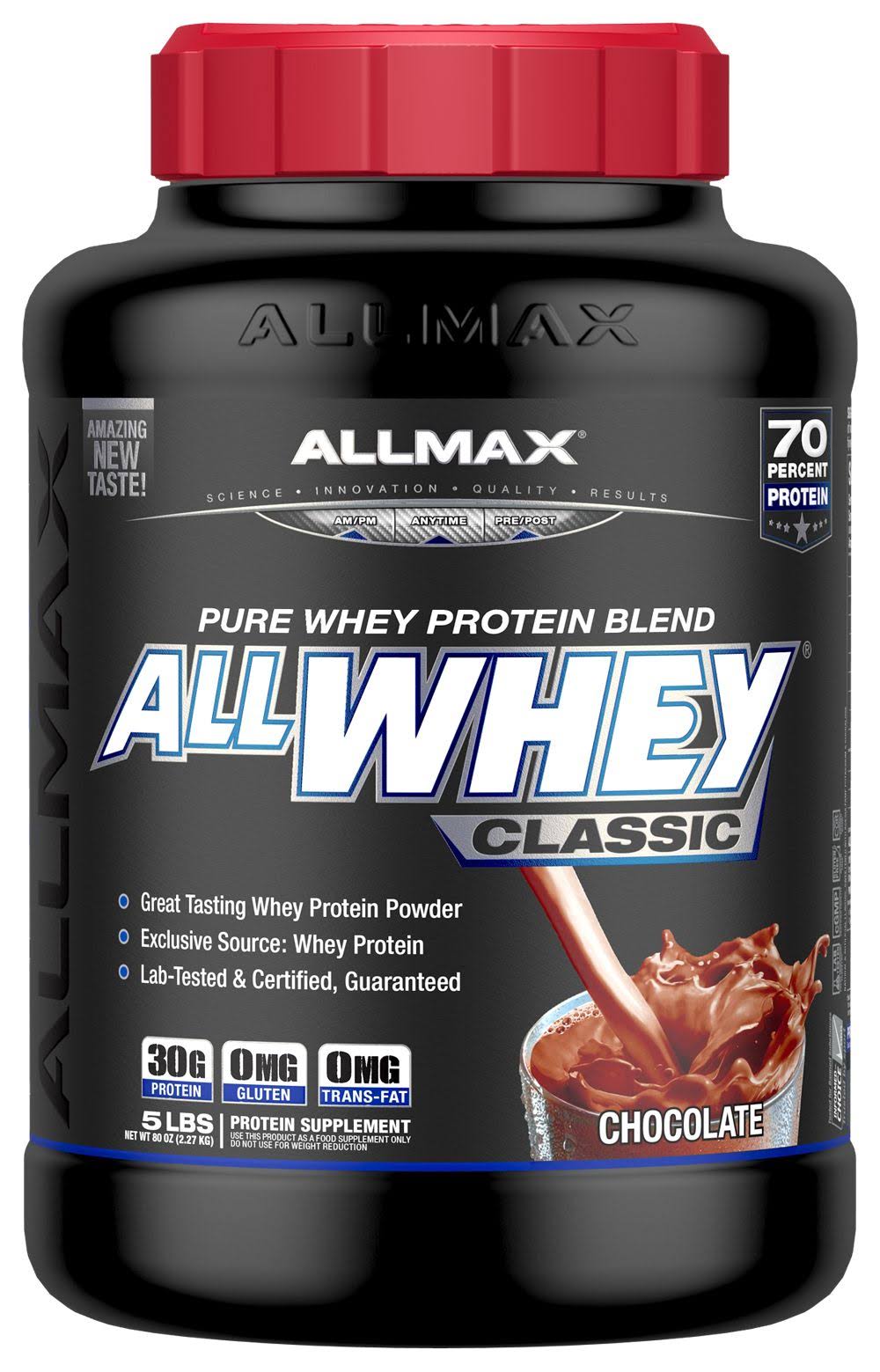 Allmax Nutrition AllWhey Classic 5 lbs - Cookies u0026 Cream