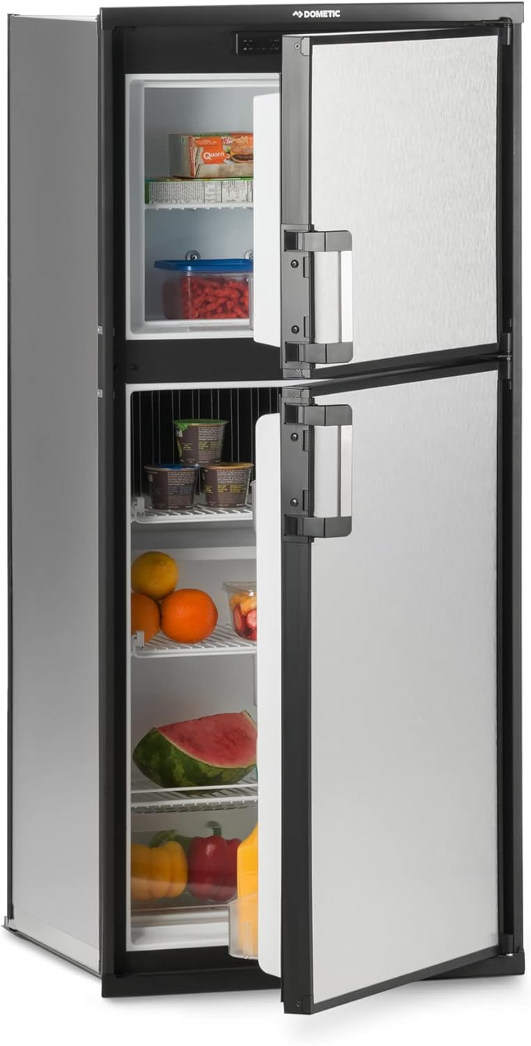 Dometic Americana II Plus 8 cu. ft. Two-Way Absorption Refrigerator with Fan, Right Hinge