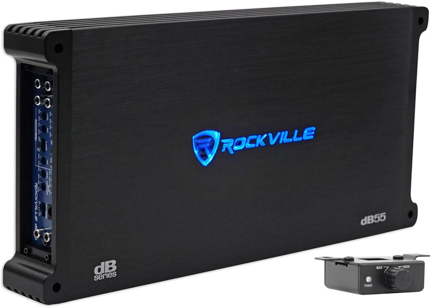 Rockville dB55 4000 Watt/1000w CEA RMS 5 Channel Amplifier Car Stereo Amp, Loud!