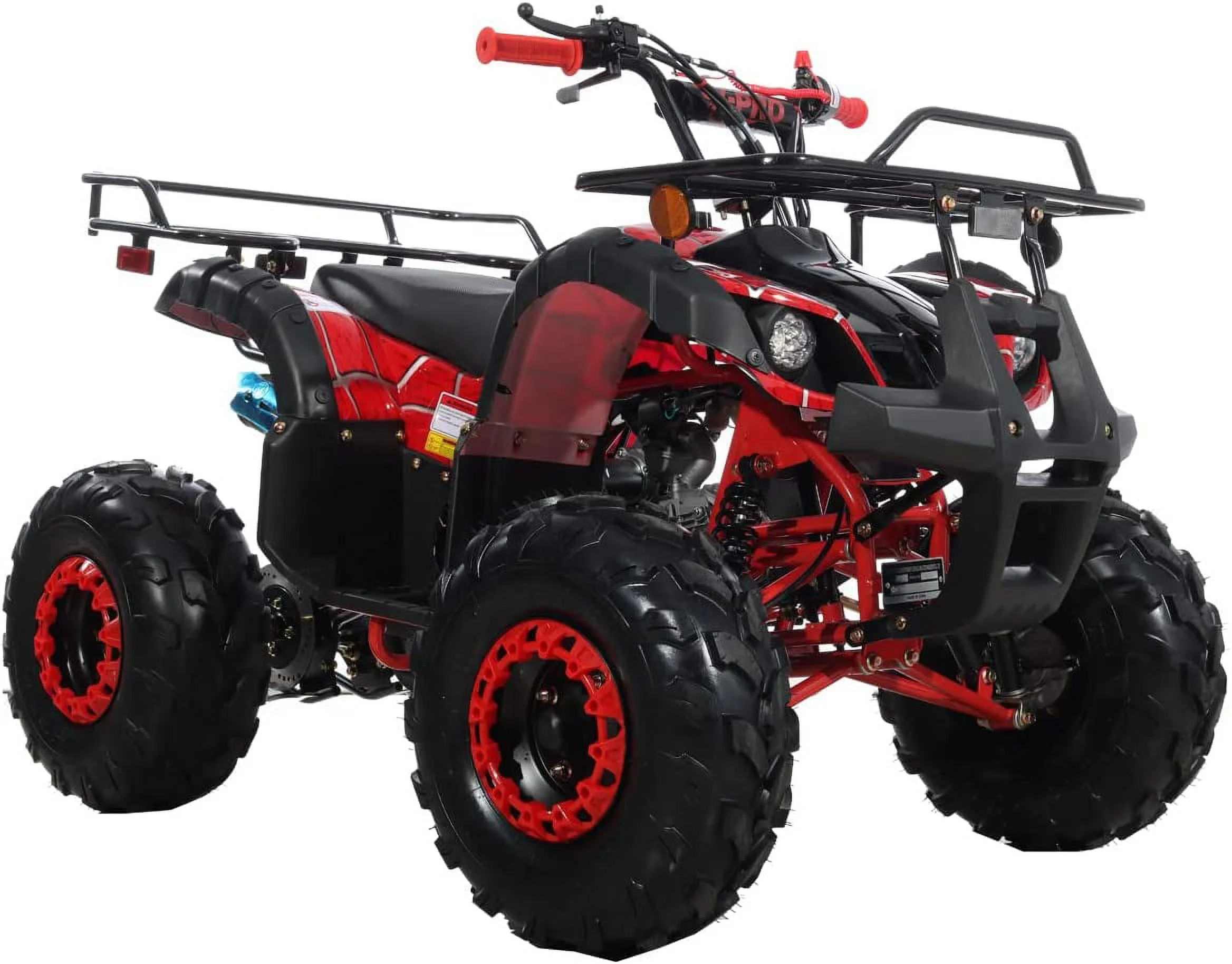 X-Pro Brand New 125cc Gas ATV, Automatic Transmission w/Reverse Remote Control Big 19/18 Tires