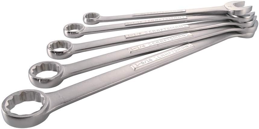 CRAFTSMAN Wrench Set, SAE, Jumbo, 5-Piece (CMMT12054) Pack of 2