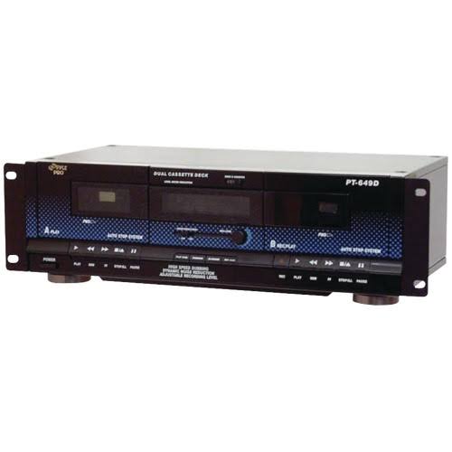 Pyle Pro PT649D Dual Cassette Deck 2024 Best Sellers