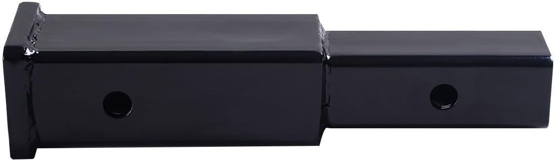 Strulo 8” Auto and RV Hitch Extension (Extender) with 2” Receiver – 500 lb Load Capacity Pack of 2
