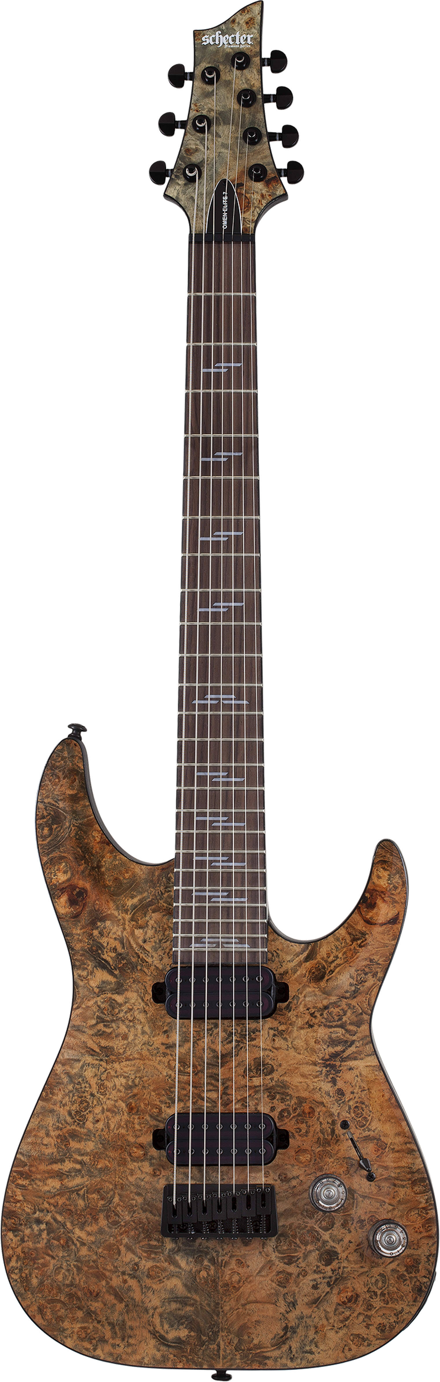 Schecter Omen Elite-7 Electric Guitar - Charcoal