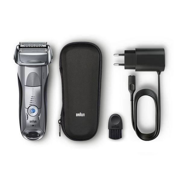 Electric Shaver Braun 222652 Wetu0026Dry Waterproof Silver