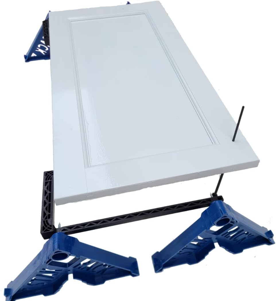 Stak Rack | 4 in 1 Painter's Accessory Tool | Stacking Design | Paint Interior or Exterior Doors, Trim & Kitchen Cabinet Doors| for Contractors & Homeowners (12)
