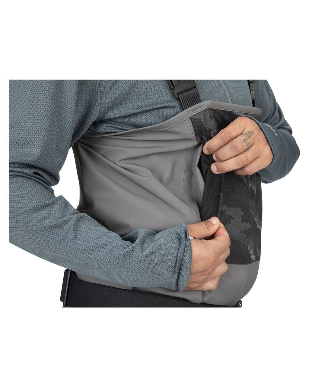 Simms Guide Classic Stockingfoot Wader - Carbon,MK