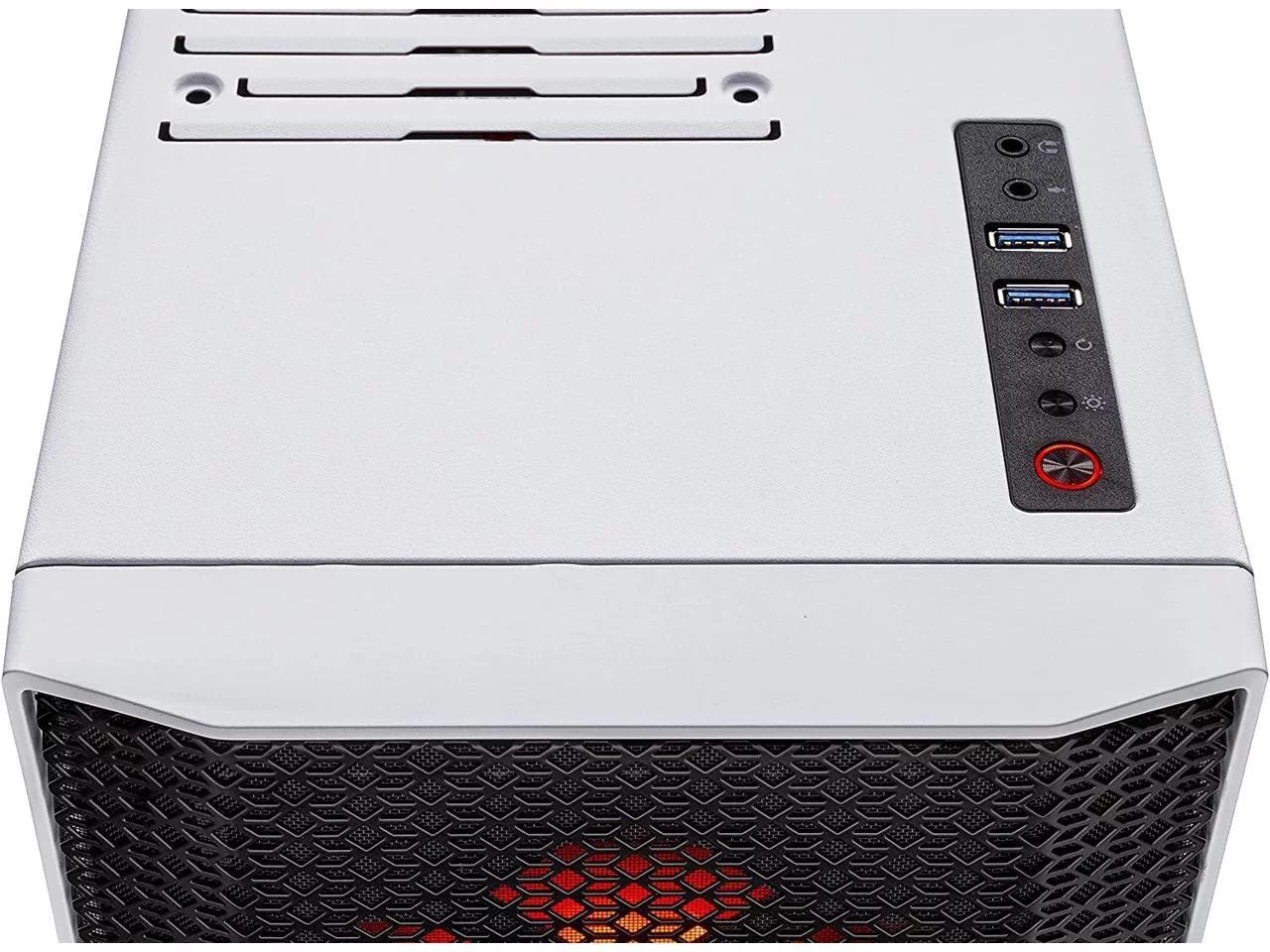 Skytech Blaze 3.0 Gaming PC Desktop – Intel i5-11400F, RX 6600, 1TB NVME, 16G DDR4 3200, 120mm AIO, AC Wi-Fi, Windows 10 Home 64-bit, White