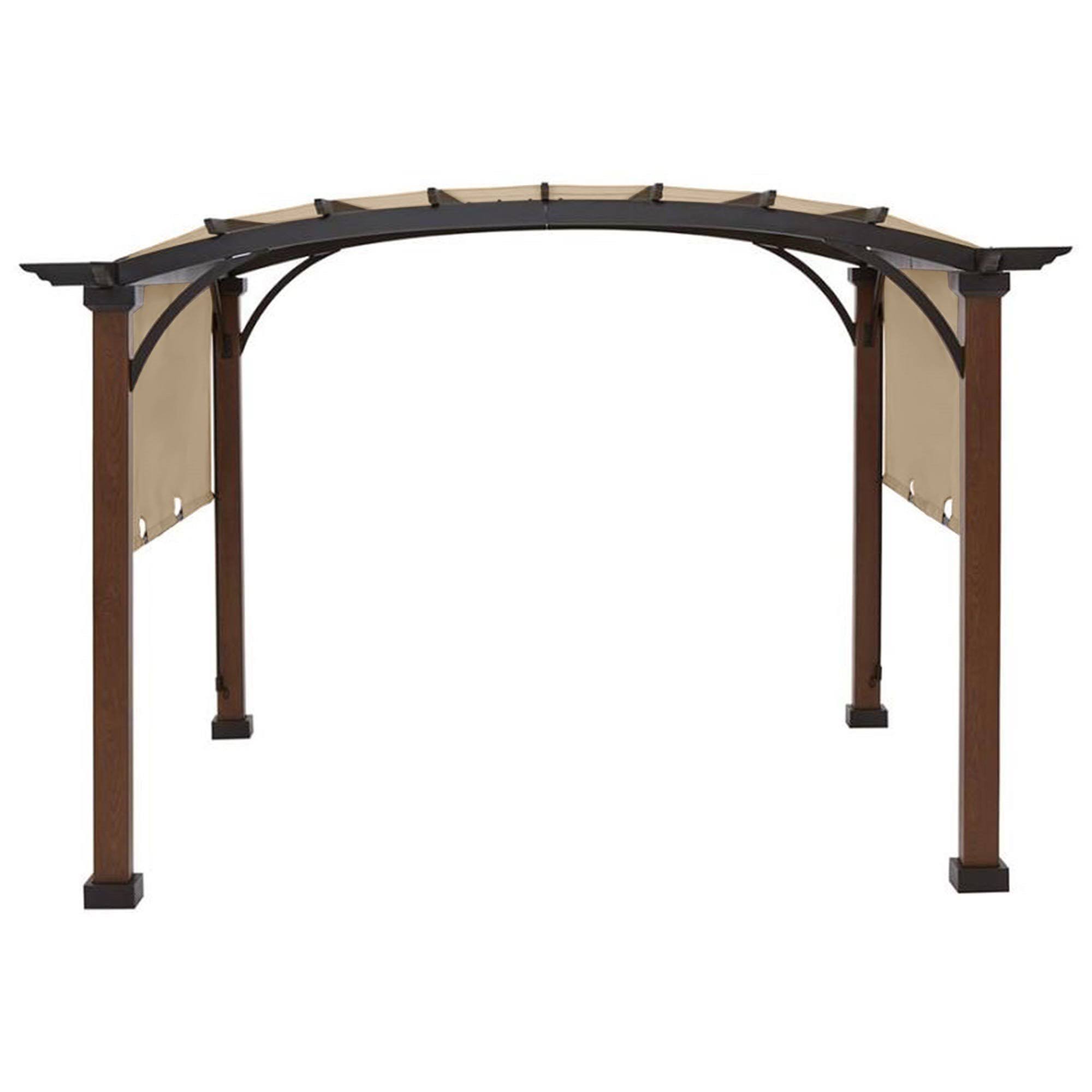 Garden Winds Replacement Canopy Top Cover for The AR Freestanding Pergola - Riplock 350