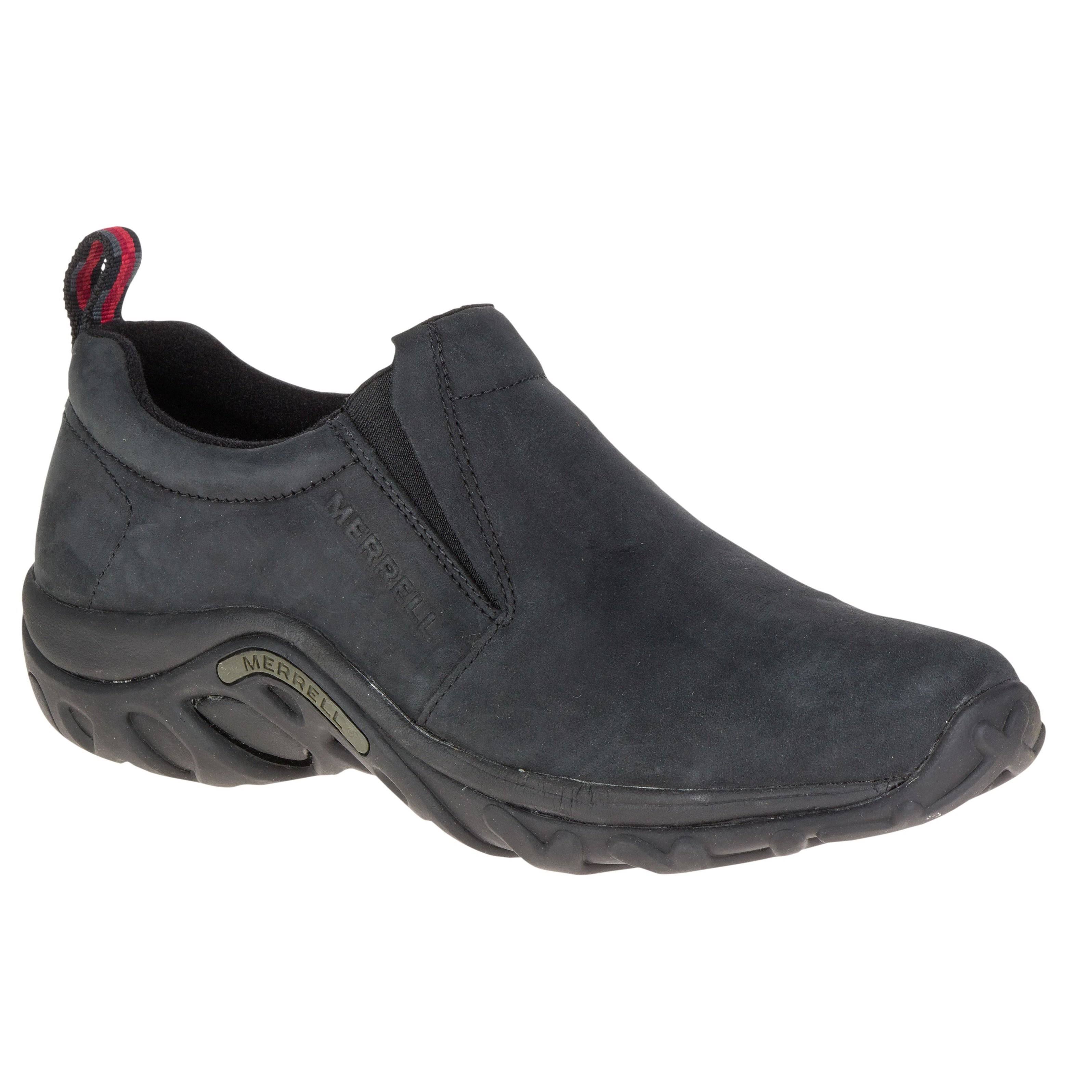 Merrell Men’s Jungle Moc Nubuck - Black - 10.5