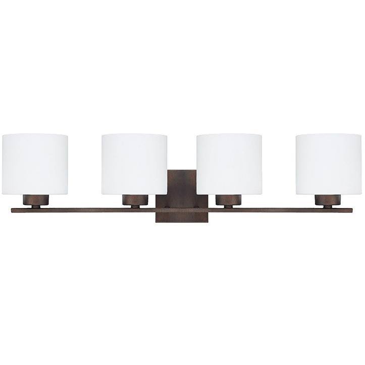 Capital Lighting 8494CH-103 - Steele 4 Light Vanity, Chrome
