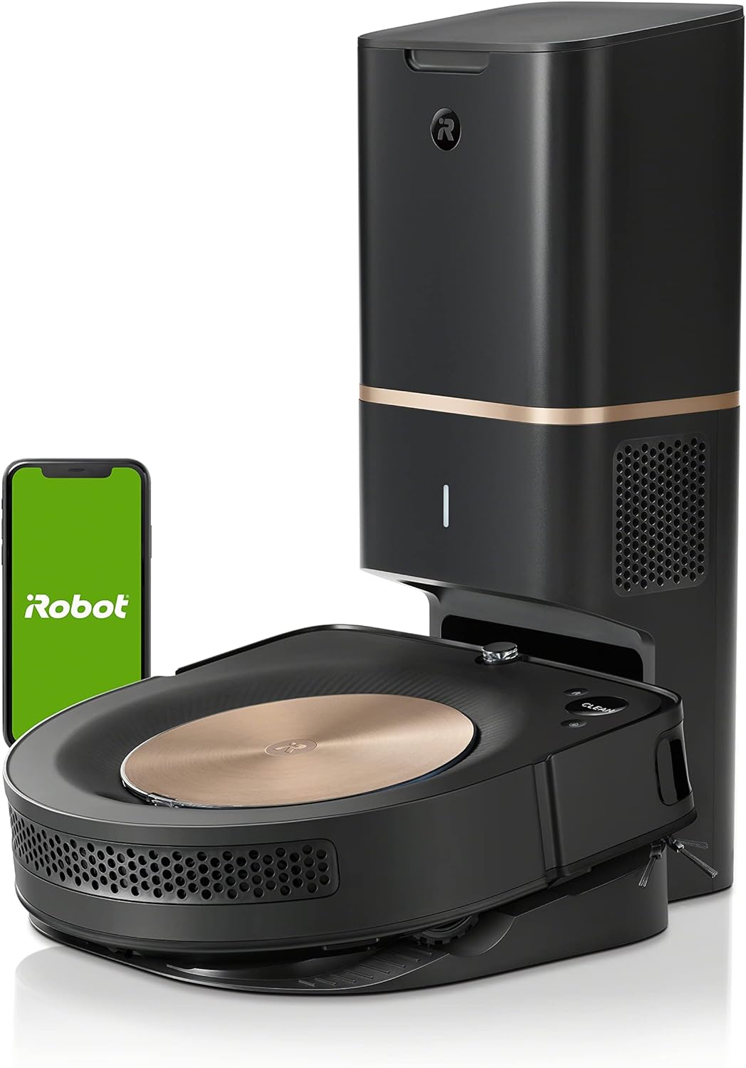 iRobot Roomba s9+ Self Emptying Robot Vacuum - Empties Itself for 60 Days, Detects & Cleans Around Objects in Your Home, Smart Mapping, Powerful Suction, Corner & Edge Cleaning