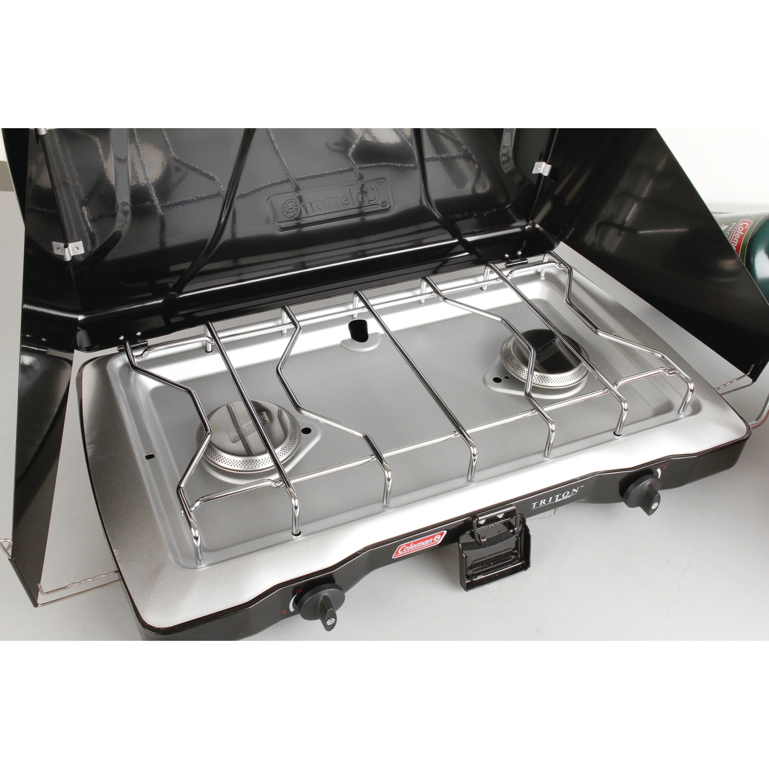 Coleman® Triton™ Propane Gas Camping Stove, 2-Burner