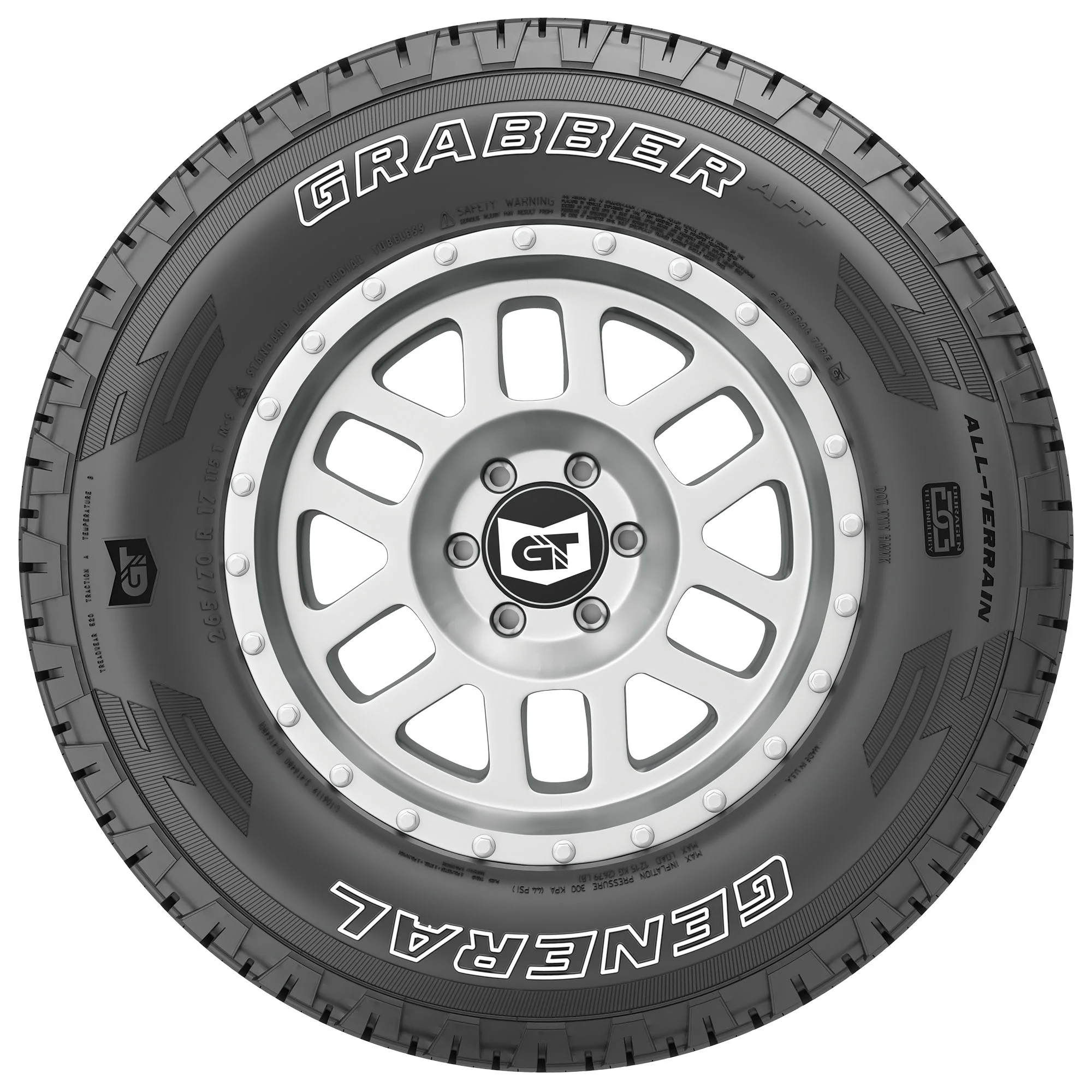 General Grabber APT All Terrain 275/55R20 117T XL Light Truck Tire