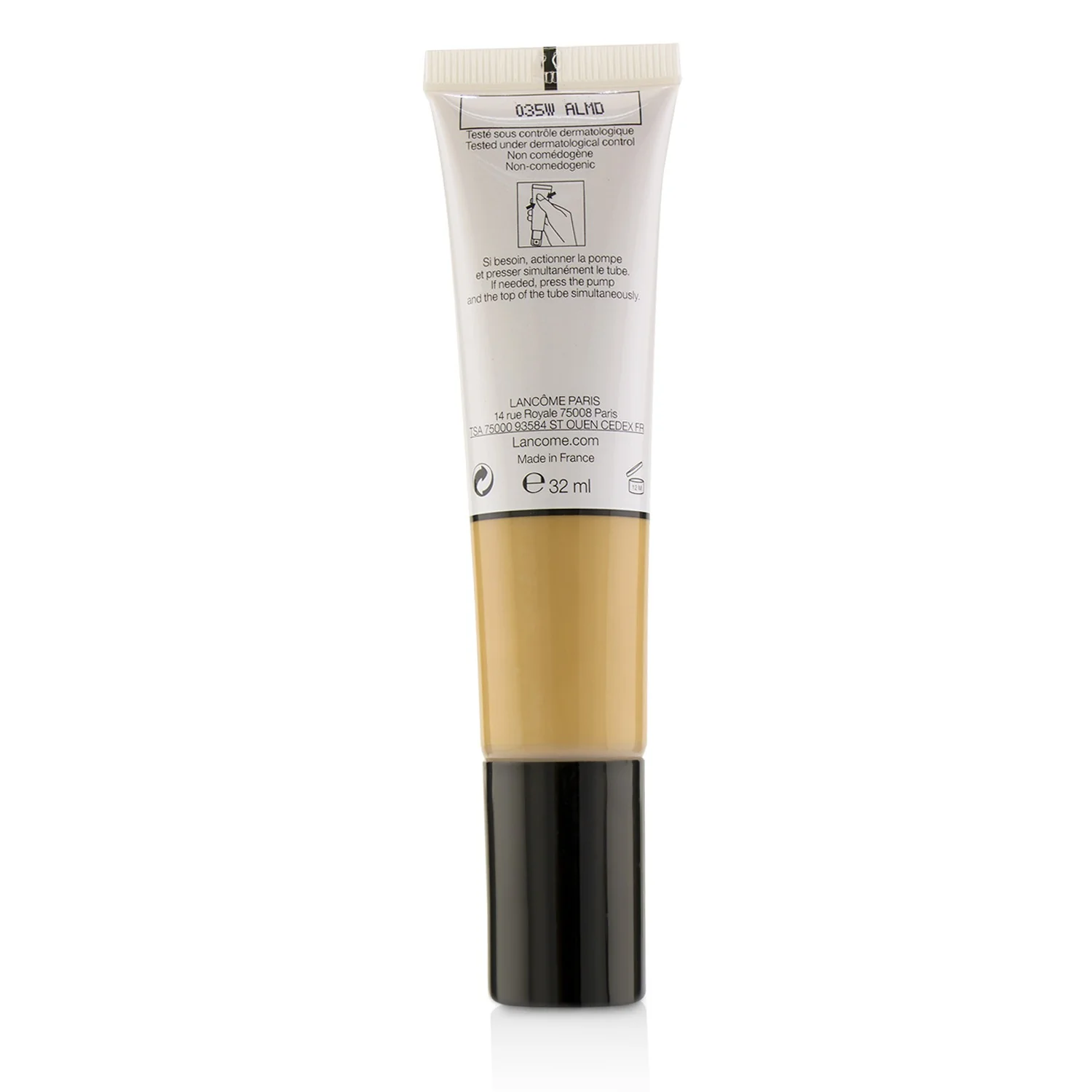 Lancome Skin Feels Good Hydrating Skin Tint Healthy Glow SPF 23 - # 035W Fresh Almond 32ml/1.08oz