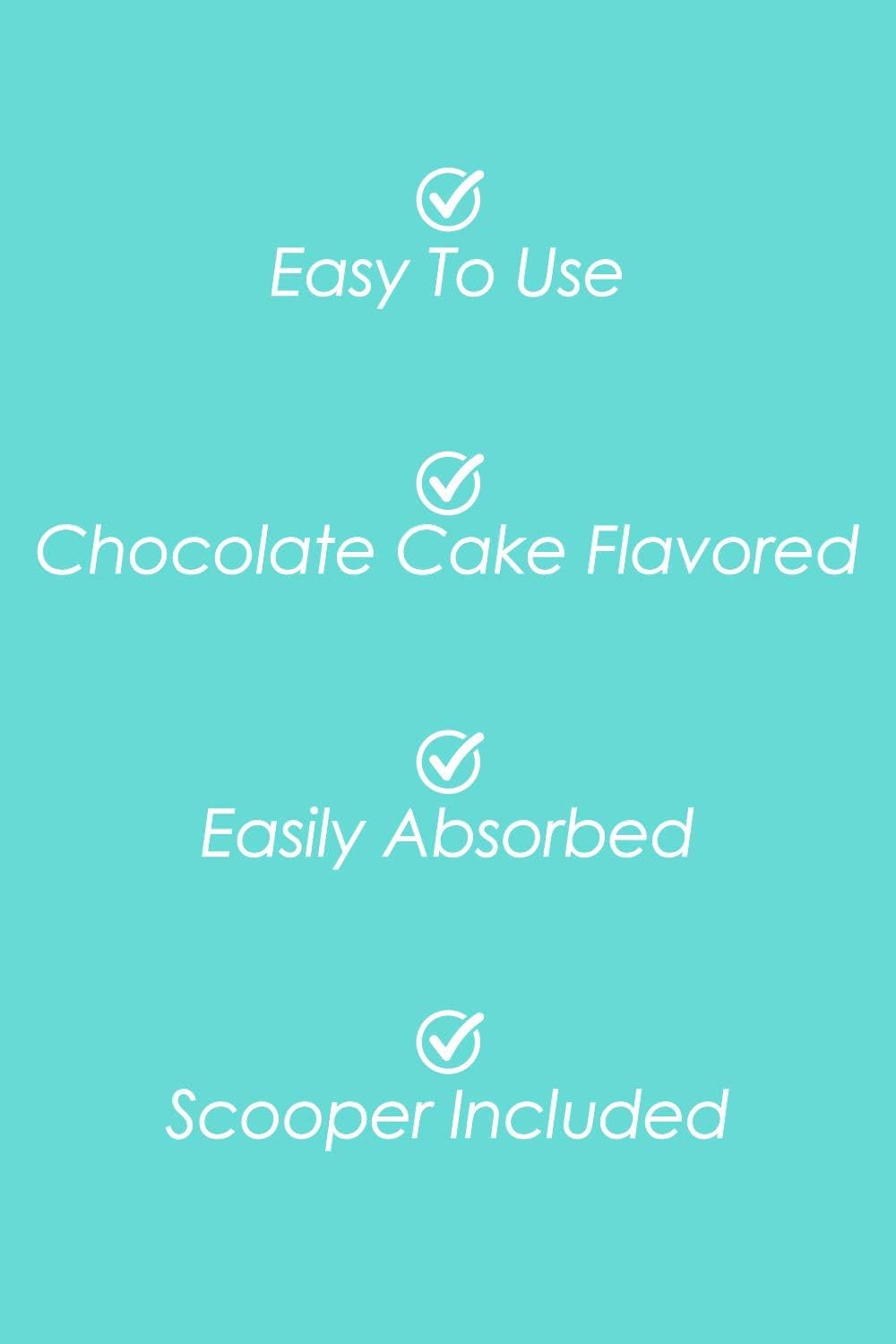 SkinnyFit Super Youth Multi-Collagen Peptide Powder Chocolate Cake Flavor, Hair, Skin, Nail, & Joint Support, 58 Servings