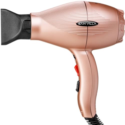 Sam Villa Lightweight & Quiet Ionic Professional Hair Dryer With Variable Speed & Temperature