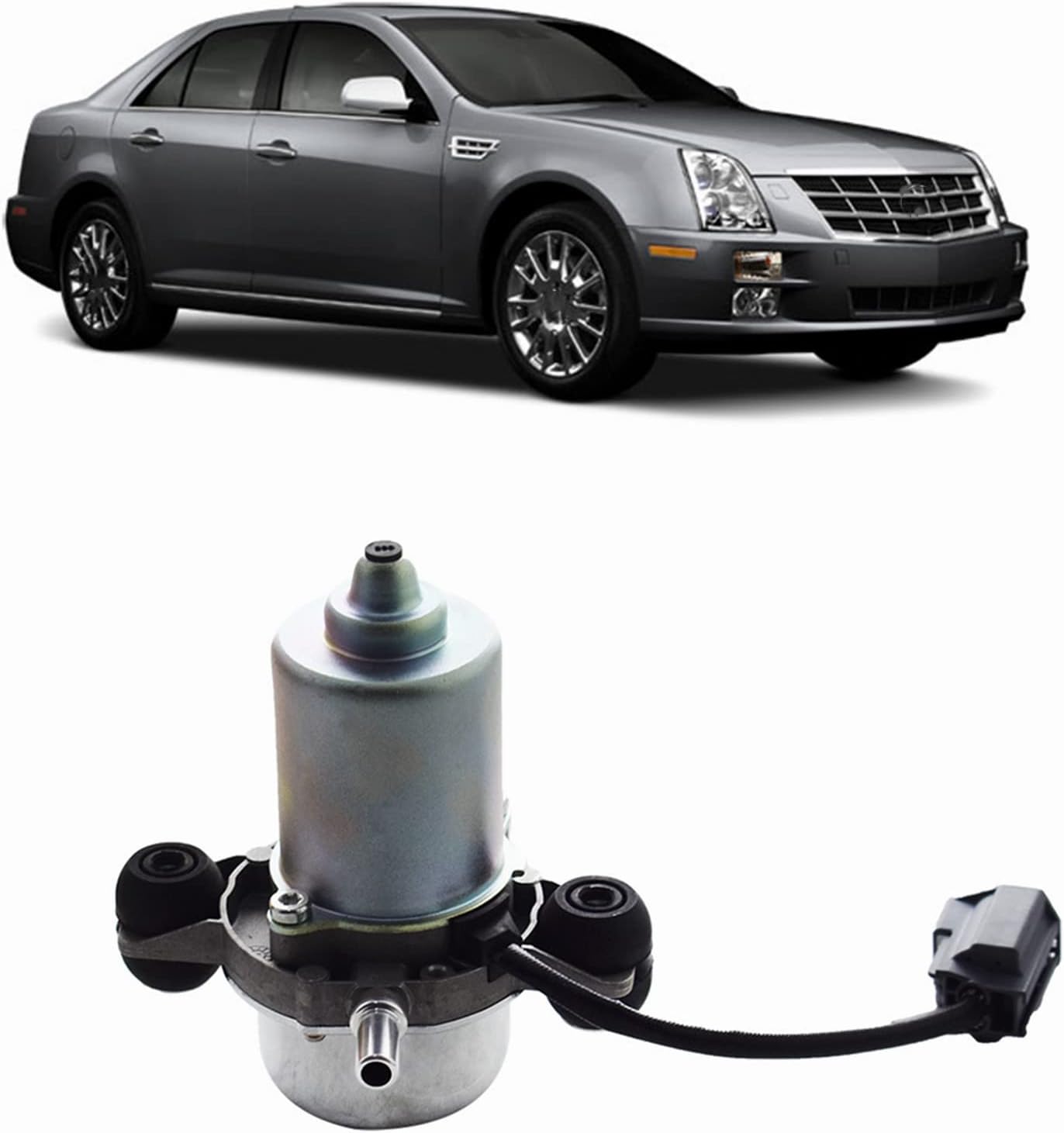 munirater Power Brake Booster Auxiliary Pump Electric Vacuum Pump Assembly Replacement for Chevrolet Camaro Volvo V40 Cadillac CTS 20804130 31317530 009428081