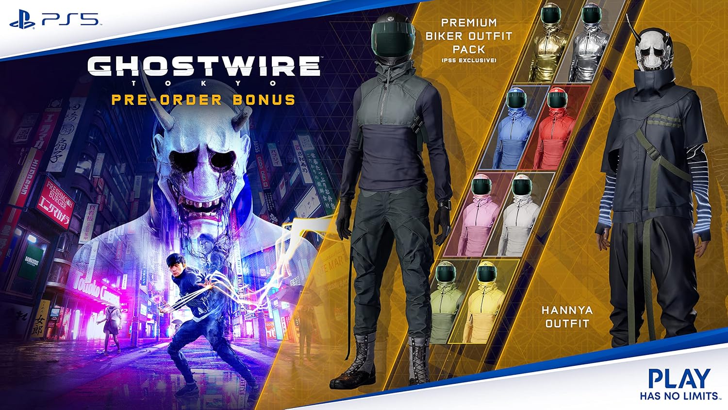 Ghostwire: Tokyo Standard Edition - PlayStation 5 Pack of 2