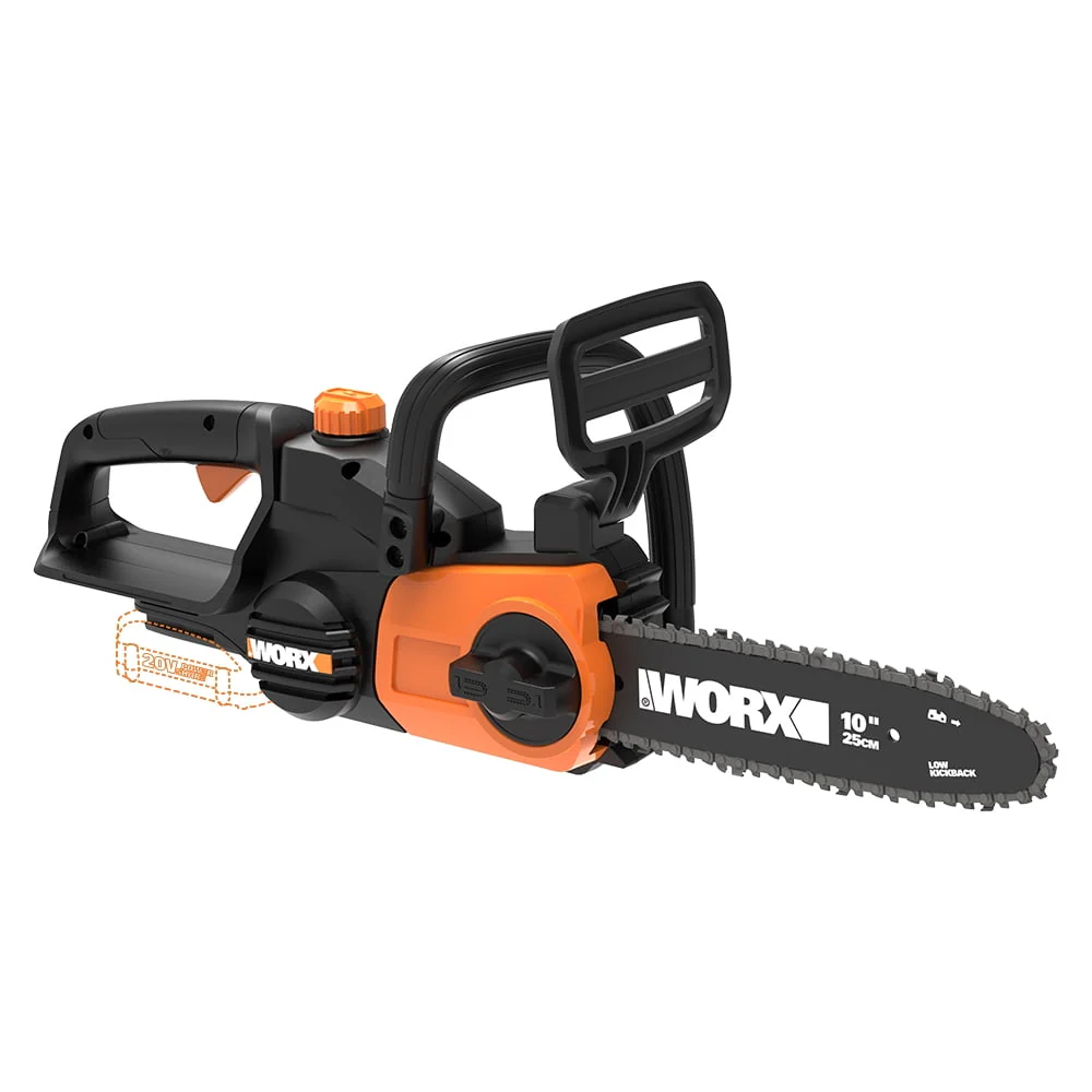 Worx WG322.9 20V Power Share 10 Cordless Chainsaw with Auto-Tension (Tool Only)
