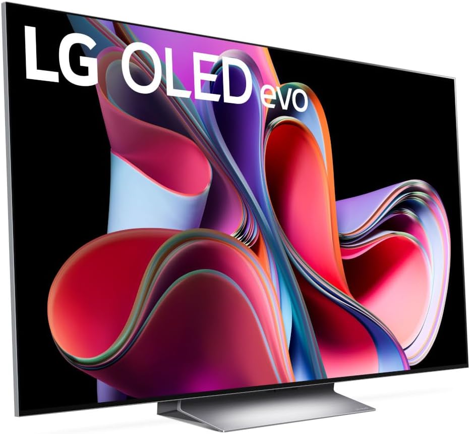 LG OLED65G3PUA OLED evo G3 65 Inch 4K Smart TV (2023 Model) Bundle with 2 YR CPS Enhanced Protection Pack