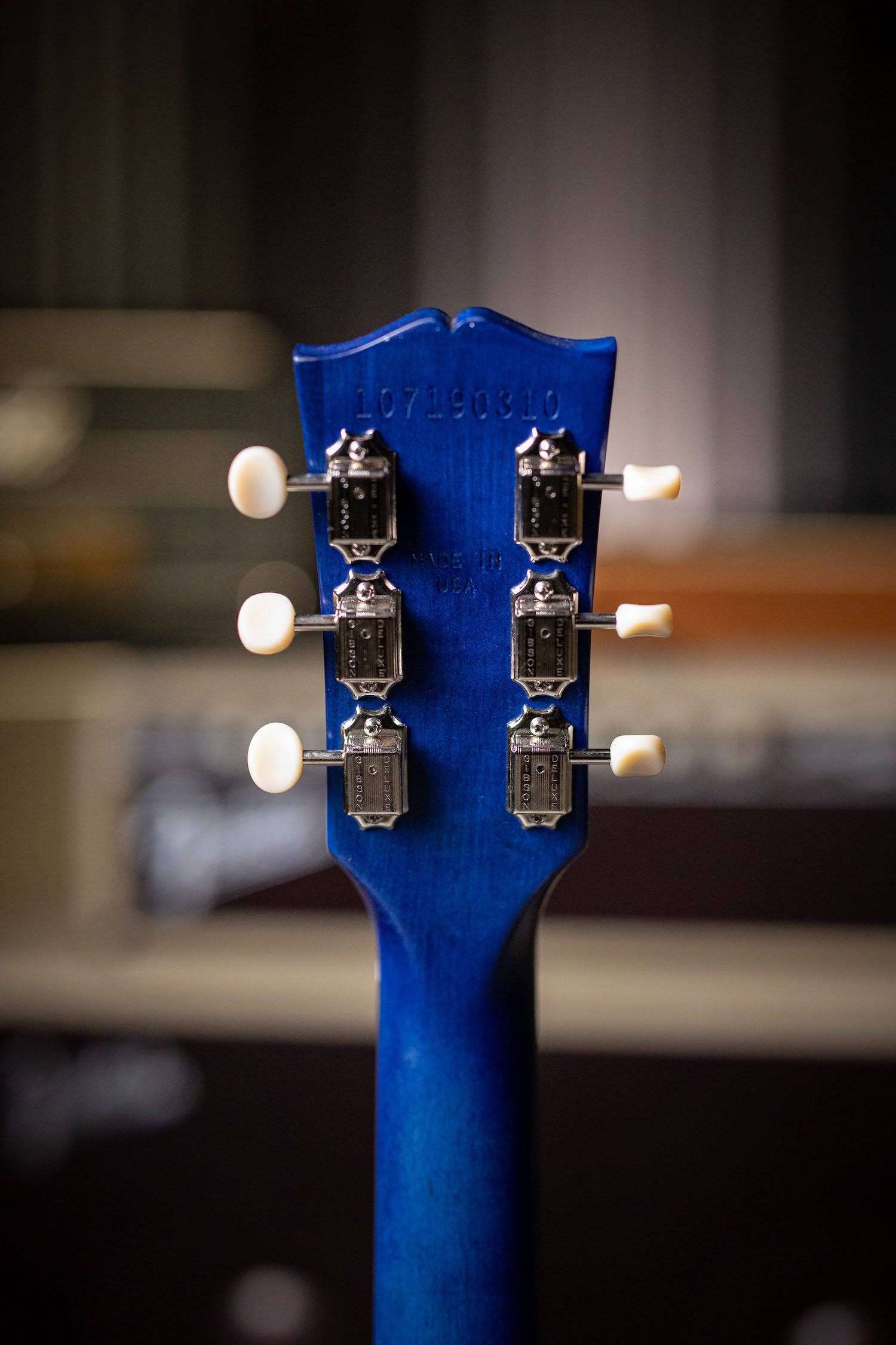 Gibson Les Paul Special Tribute DC Electric Guitar (Blue Stain)