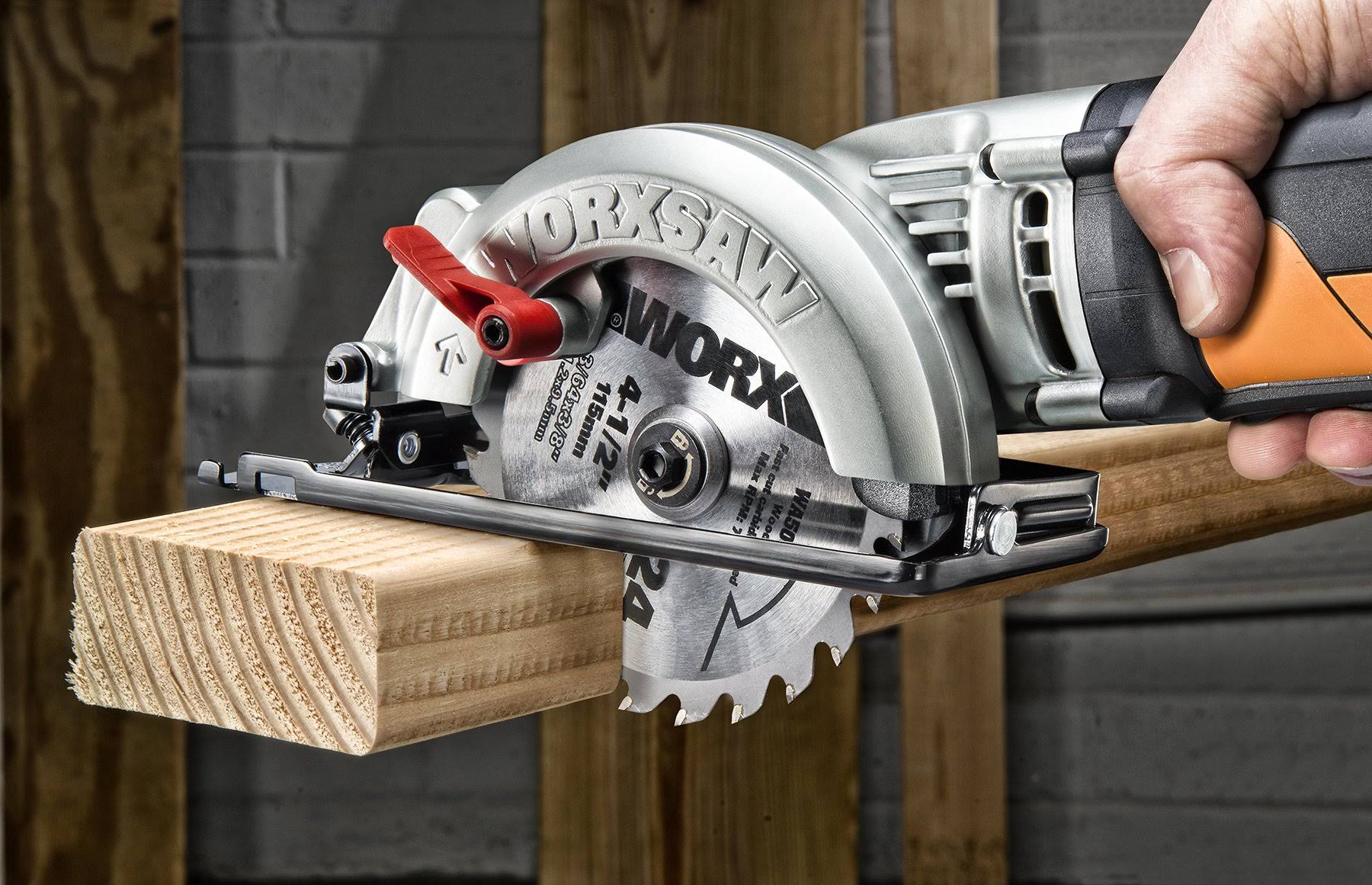Worx Worxsaw 4-1/2x22 Compact Circular Saw - Wx429l