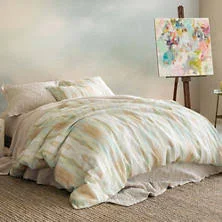 Pine Cone Hill Washed Linen Natural Quilt Twin