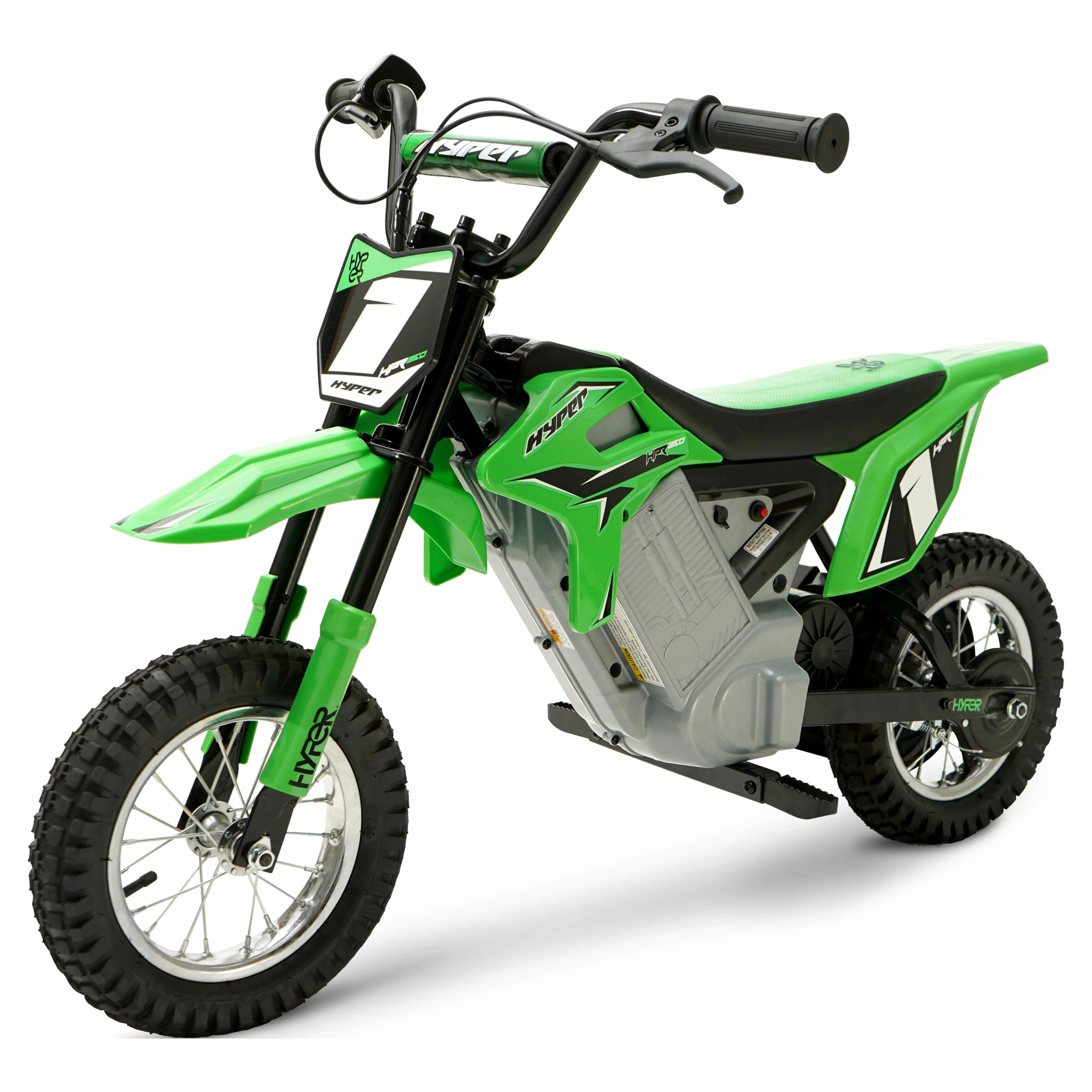 Hyper Toys HPR 350 Dirt Bike 24 Volt Electric Motorcycle in Green