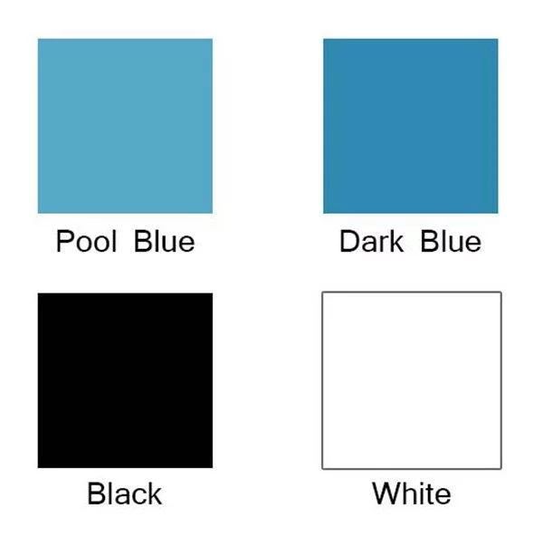 In The Swim 1 Gallon Pool Blue Super Poxy Shield - Epoxy-Base, High Gloss, Swimming Pool Paint - Long Lasting Stain Resistant A7210