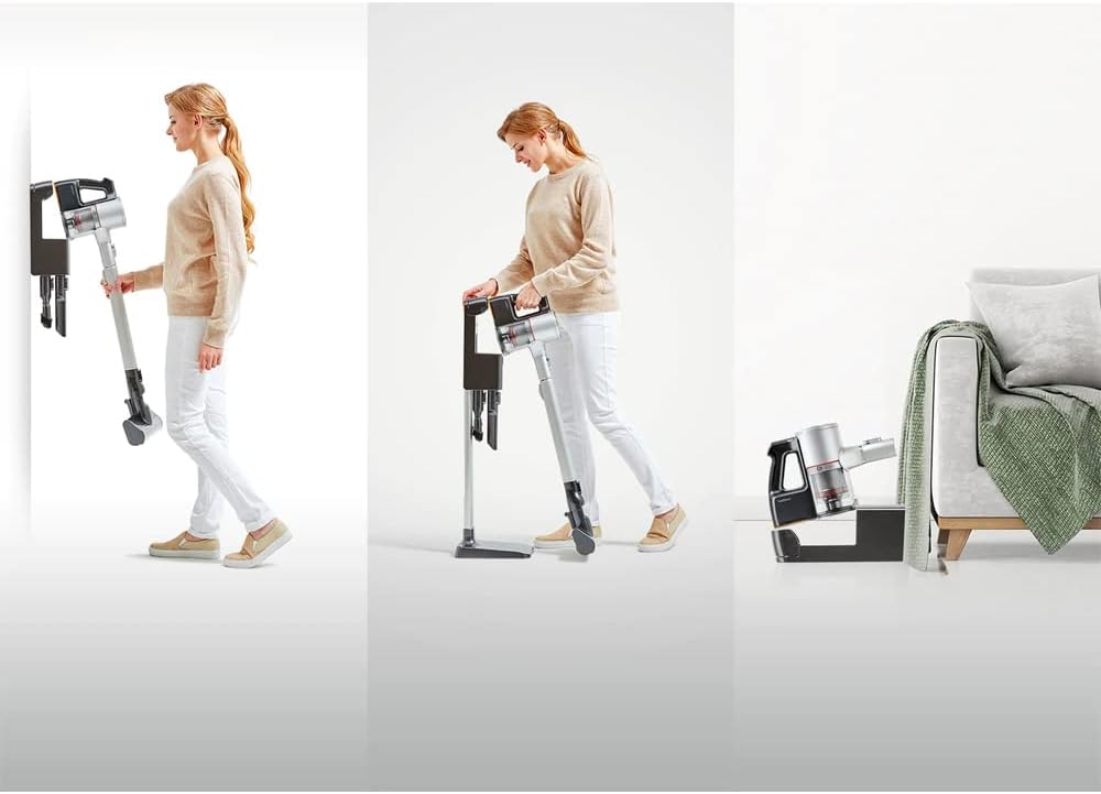 LG A925KSM CordZero A9 Kompressor Stick Vacuum, Matte Silver Bundle V-Totalcare Vacuum Cleaning Tools and Attachments