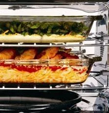 Monogram Advantium ZSA1202JSS 900W Built-In Convection Microwave and Grill and Exhaust System - 1.7 cu ft - Black/Stainless Stee