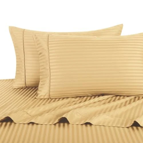 Attached Waterbed Sheets Solid 100-percent Cotton 300 Thread Count: King, Sage