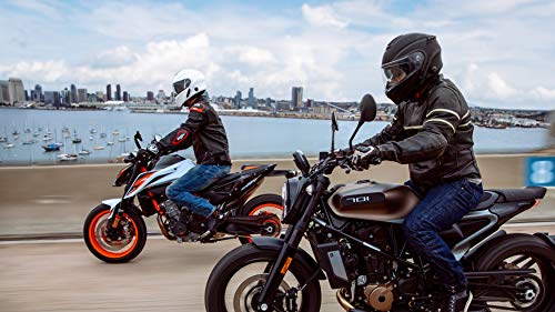 Sena Outrush R Bluetooth Modular Motorcycle Helmet with Intercom System (Matte Black, XL)