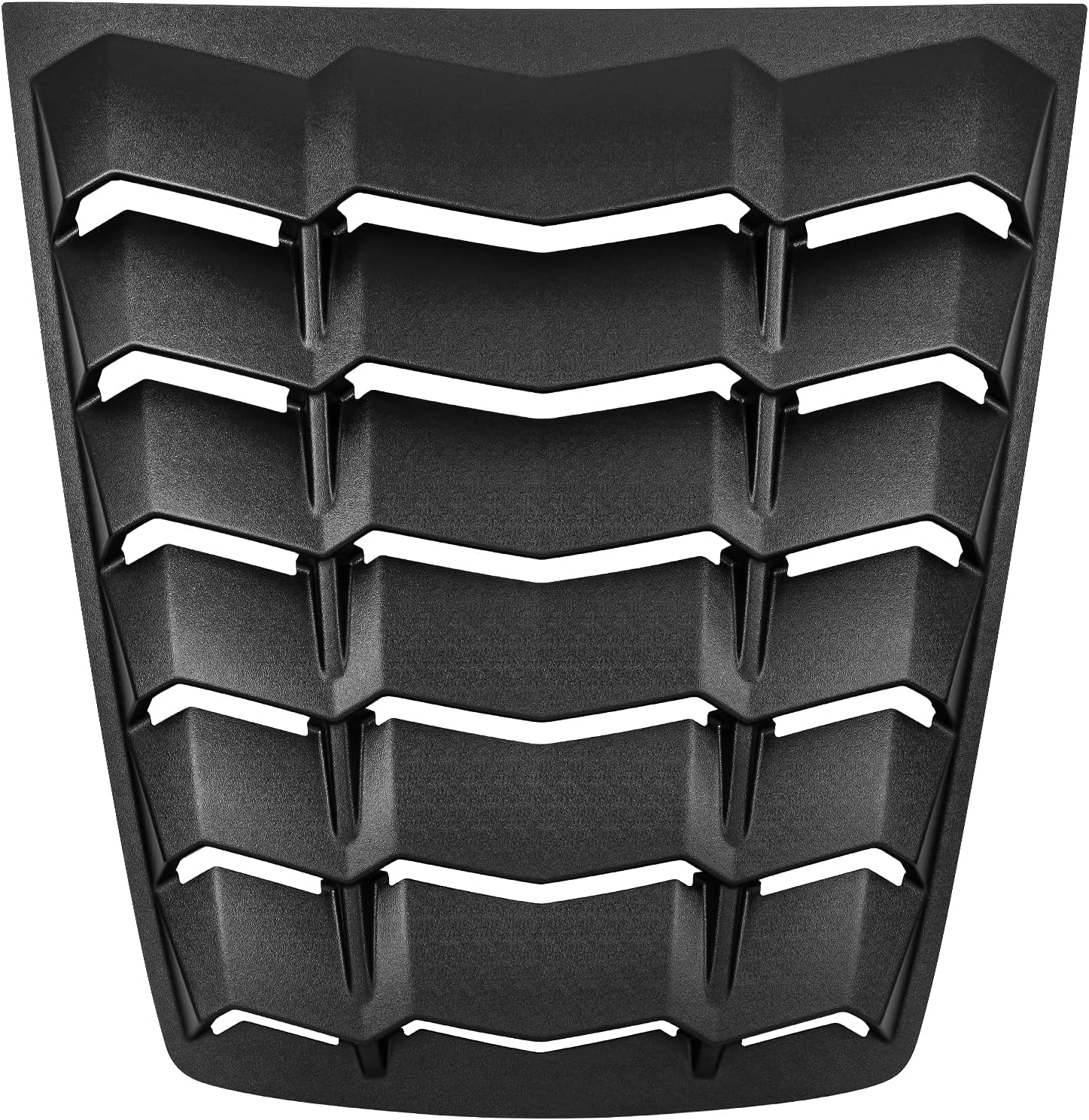 C7 Rear Window Louver Windshield Sunshade Cover for 2014-2019 C7 Corvette Stingray Grand Sport Z51 Z06 ZR1 in GT Lambo Style ABS (Matte Black)